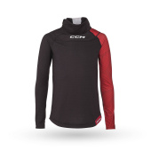 Нательное белье (майка с длинным рукавом) CCM LONG SLEEVE TOP WITH NECK GUARD