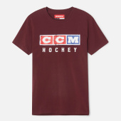 Футболка CCM VINTAGE FALL SS TEE SR