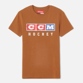 Футболка CCM VINTAGE FALL SS TEE SR