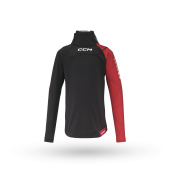 Нательное белье (майка с длинным рукавом) CCM LONG SLEEVE TOP WITH NECK GUARD YTH