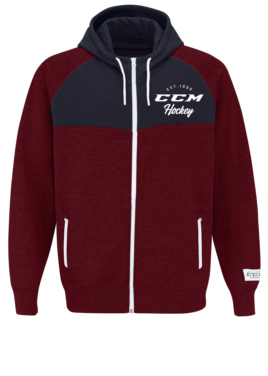 CCM ACADEMY FULL ZIP HOODIE SR