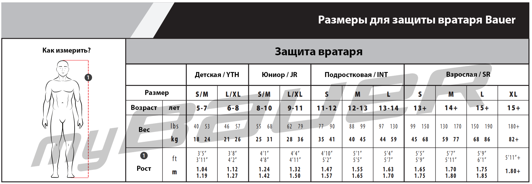 Размер щитков bauer. Размер щитков Bauer хоккейных таблица. Размерная таблица вратарских щитков Бауэр. Размерная сетка вратарских щитков Bauer Prodigy. Размерная сетка Бауэр вратарских нагрудников.