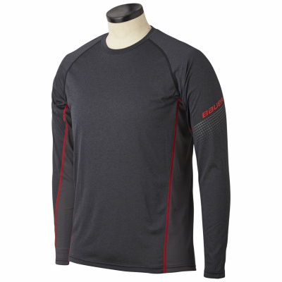 Нательное белье (майка с длинным рукавом) BAUER S19 ESSENTL LS BL TOP JR