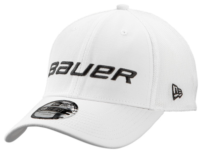 1040145 Bauer 39Thirty Mesh Back Cap- WHT