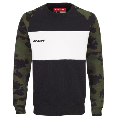 Толстовка CCM CAMO FLEECE CREW SR