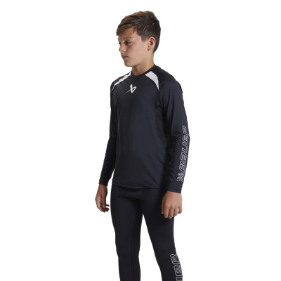 Нательное белье (майка с длинным рукавом) BAUER S22 PERFOMANCE LS BL TOP JR