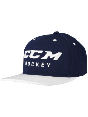 ccm-true-to-hockey-flat-brim-snapback-navywht
