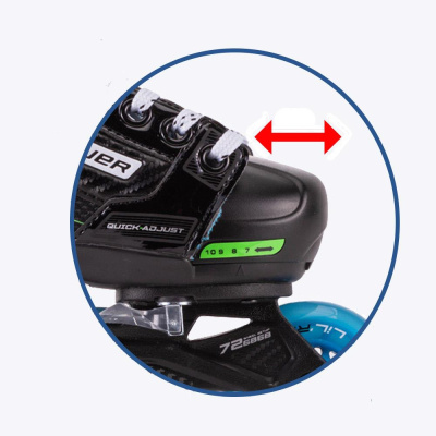 Коньки роликовые BAUER XLP ADJUSTABLE YTH-11