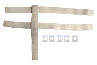 GoalieHelmetHarness_White GoalieHelmetHarness_White